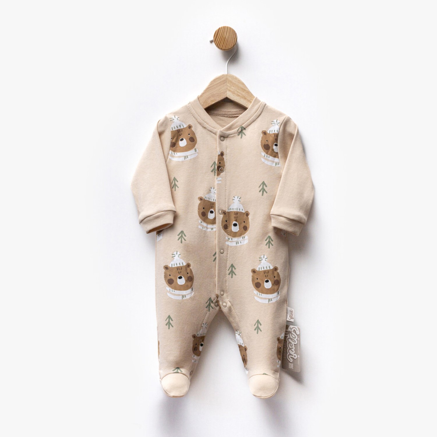 Flexi Bebek Tulumu 252282 Krem