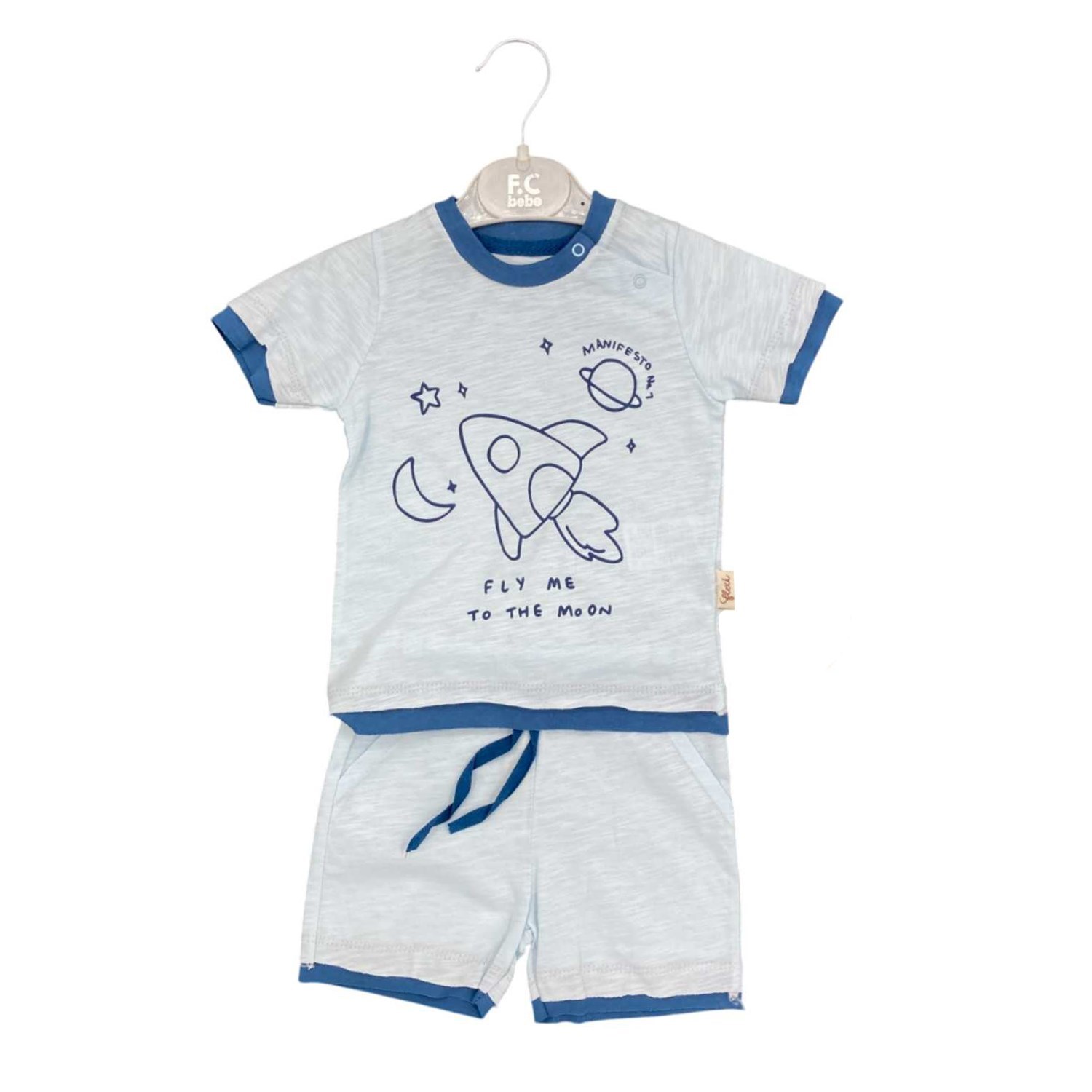 Flexi İkili Bebek Takım 216407 Mavi