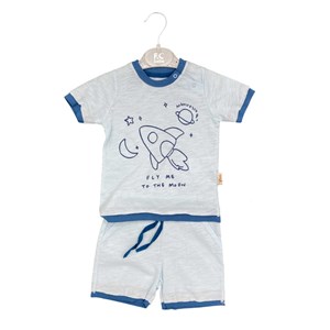 Flexi İkili Bebek Takım 216407 Mavi