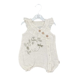 Bebbemini Bebek Tulumu 2348 Gri-Yeşil
