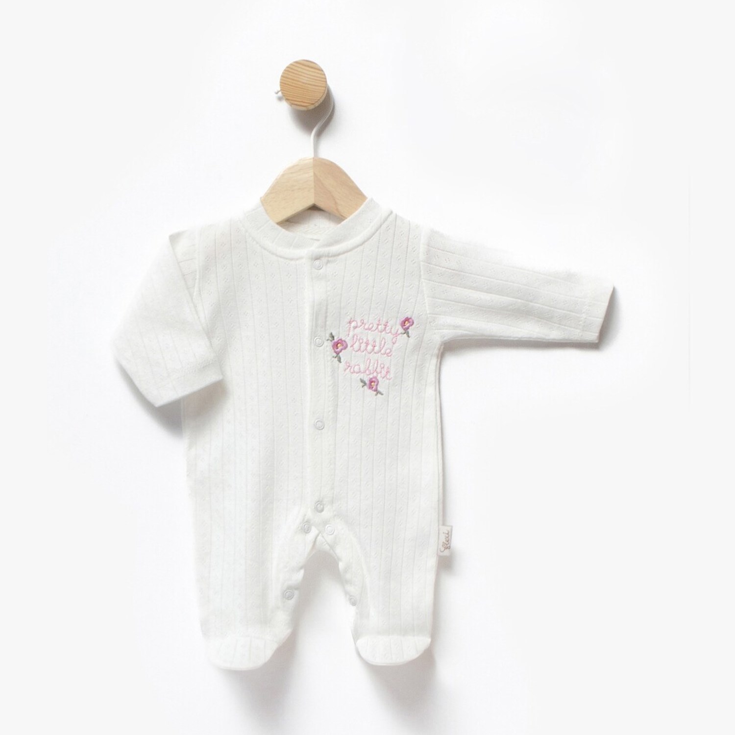 Flexi Bebek Tulumu 252308 Beyaz