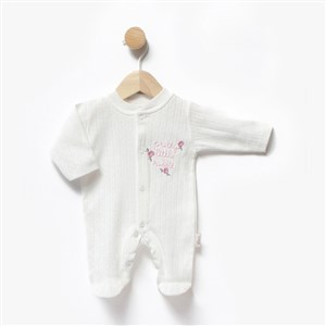 Flexi Bebek Tulumu 252308 Beyaz