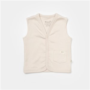 Biorganic Modal Nature Bebek Yelek 61501 Bej