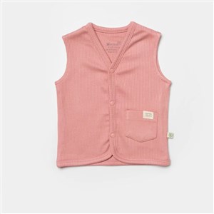 Biorganic Modal Nature Bebek Yelek 61501 Mercan