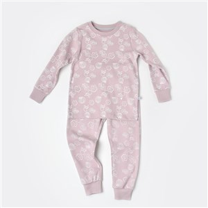 Bibaby Winter Is Good Pijama Takımı 59715 Lila