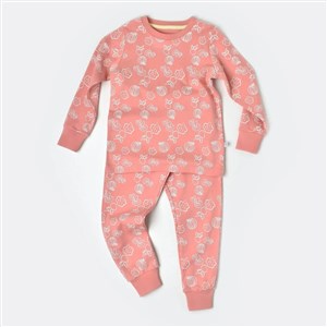 Bibaby Winter Is Good Pijama Takımı 59715 Pembe