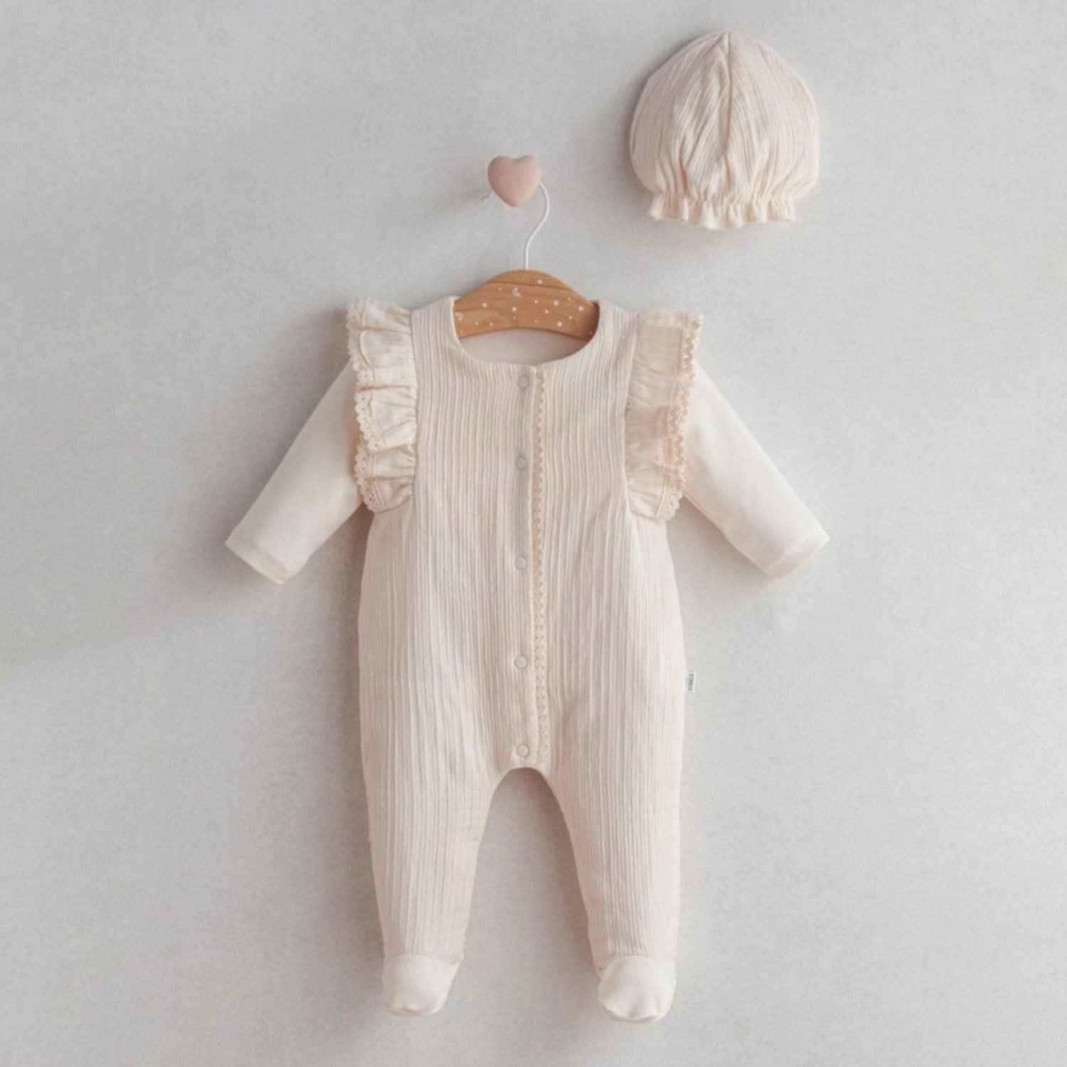 Tongs Baby Ceremony Girl Tulum 5430 Ekru