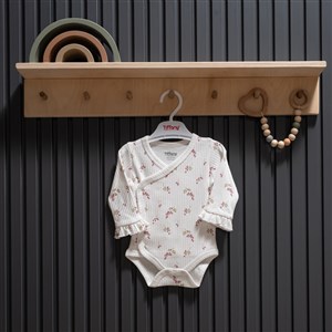 Tiffany Baby Purple Grape Theme Kruvaze Body 47022 Ekru