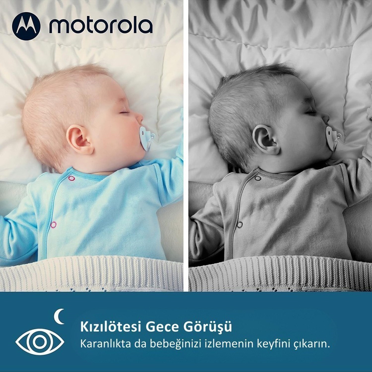 Motorola Nursery VM75 Video Bebek Monitörü Kamera 