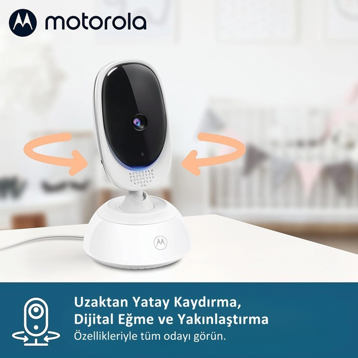 Motorola Nursery VM75 Video Bebek Monitörü Kamera 