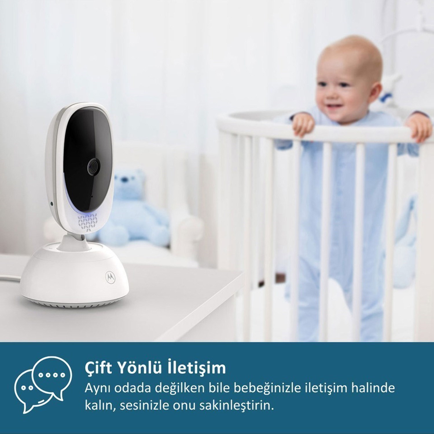 Motorola Nursery VM75 Video Bebek Monitörü Kamera 