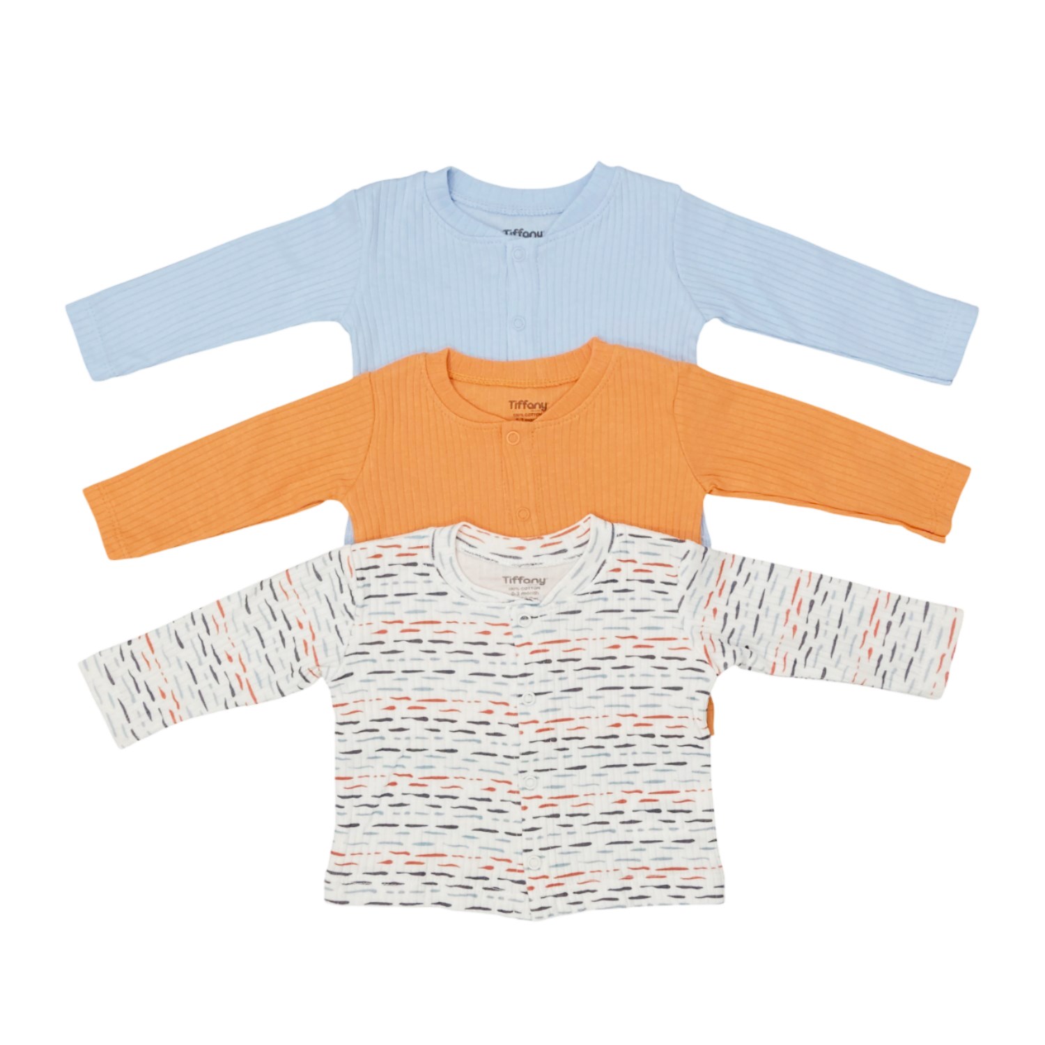 Tiffany Baby Striped Theme 3'lü Hırka 53027 Çok Renkli