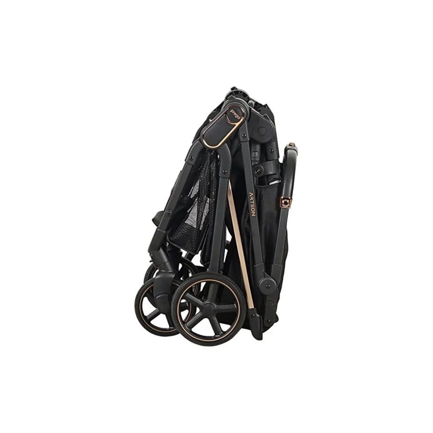 Prego Arteon Seyahat Sistem Bebek Arabası 2244 Otomatik Katlanan Siyah