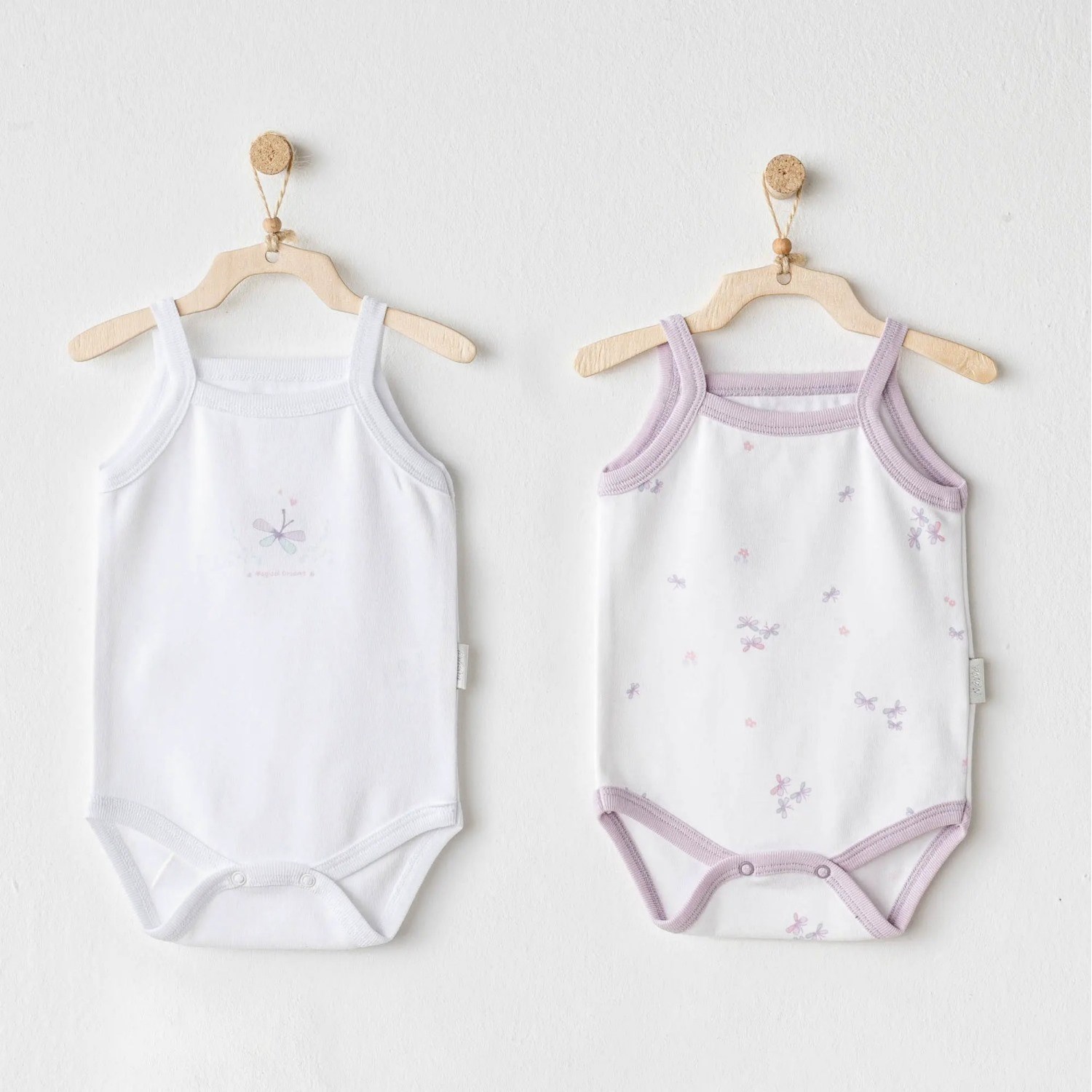Andywawa Magical Butterfly 2'li Body AC25579 Beyaz