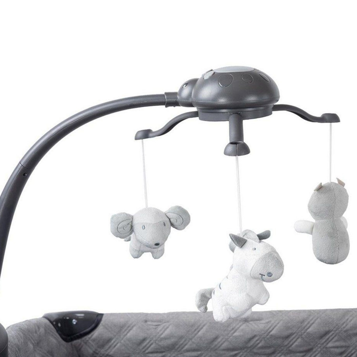 Prego Armada Çocuk Anne Yanı Oyun Parkı 70x120 cm 8067 Gri