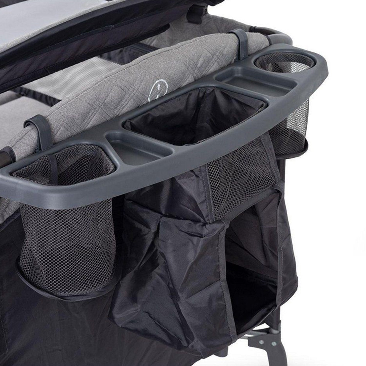 Prego Armada Çocuk Anne Yanı Oyun Parkı 70x120 cm 8067 Gri