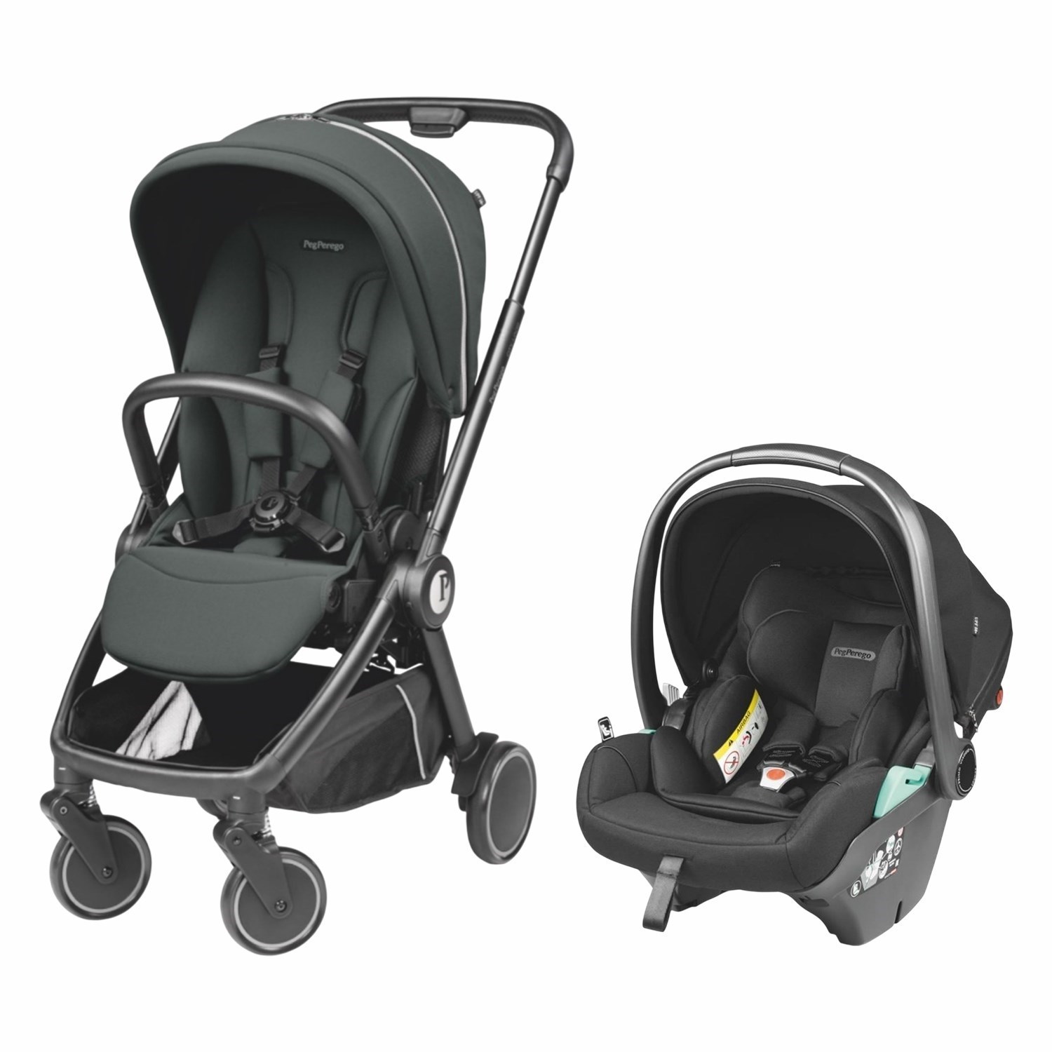 Peg Perego City Loop Lounge Travel Sistem Bebek Arabası Metal