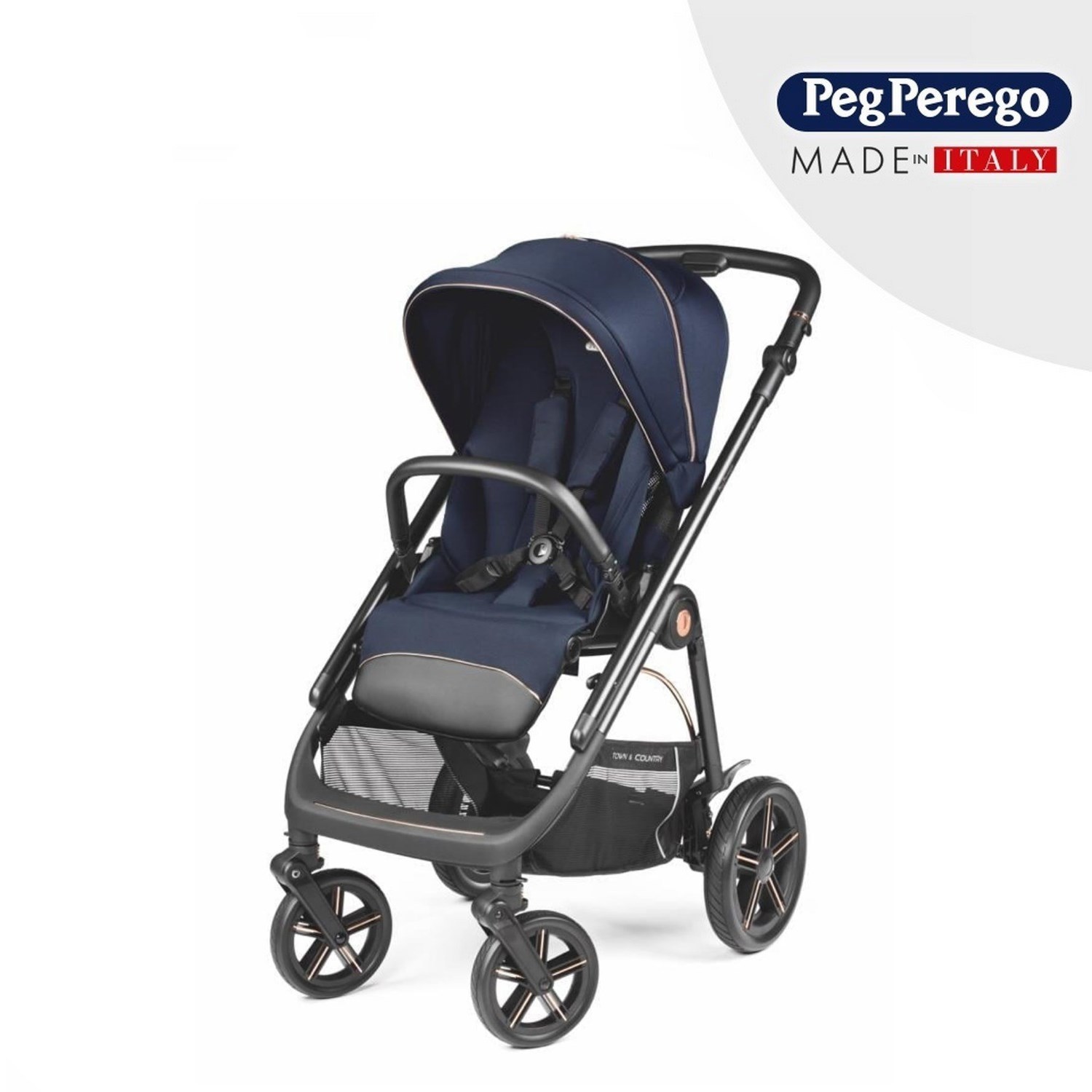 Peg Perego New Veloce TC Bebek Arabası Blue Shine