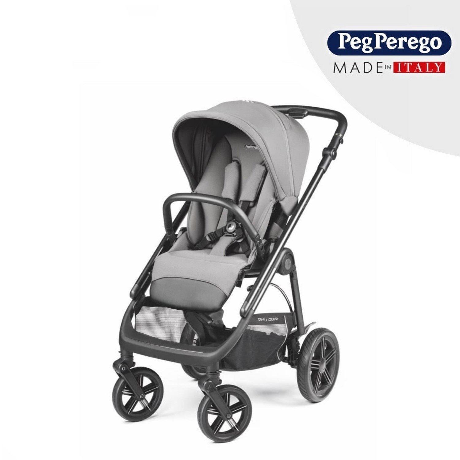 Peg Perego New Veloce TC Bebek Arabası City Grey