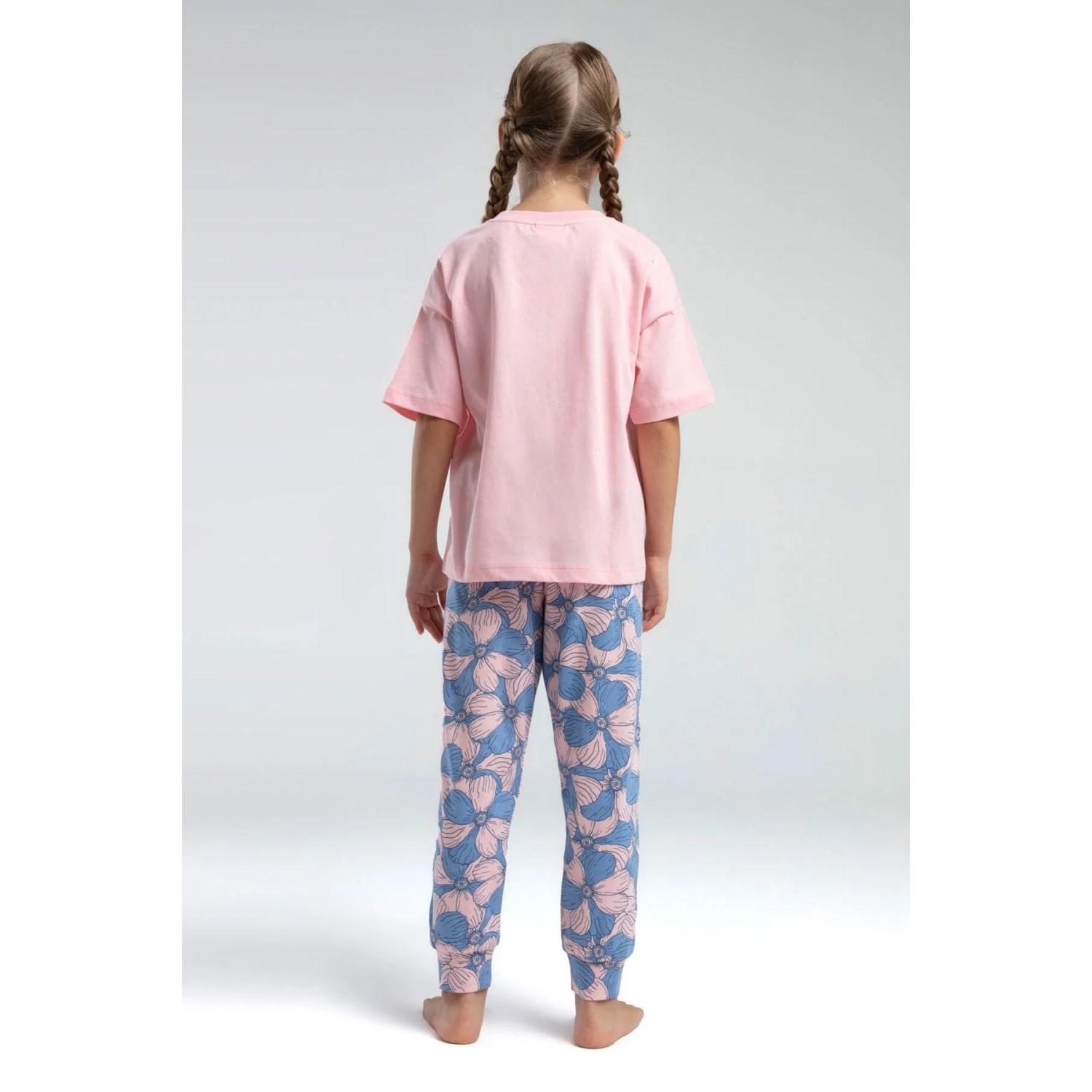 U.S. Polo Assn Pijama Takımı USB2077 Somon