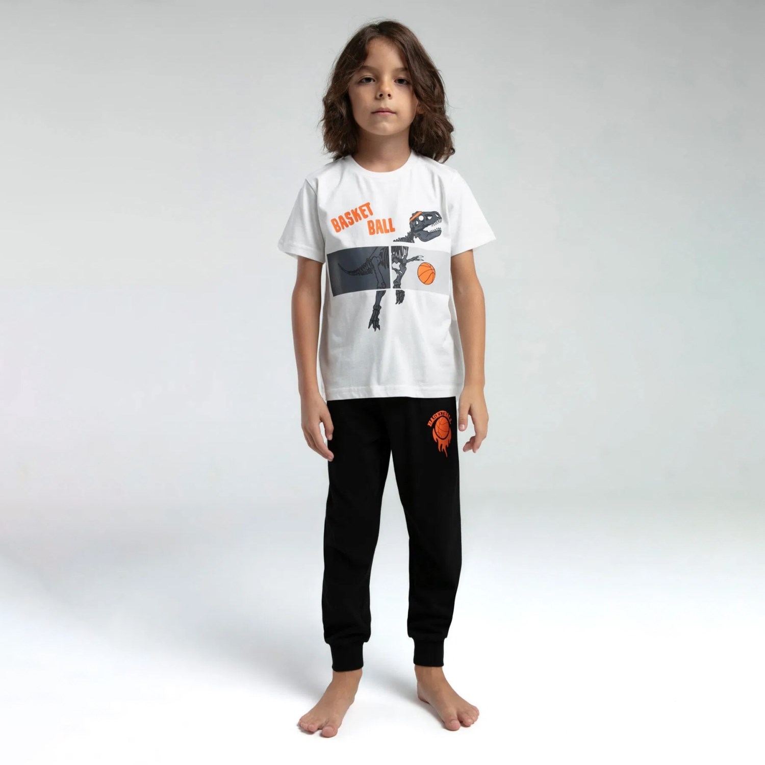 Roly Poly Pijama Takımı RP3535 Beyaz