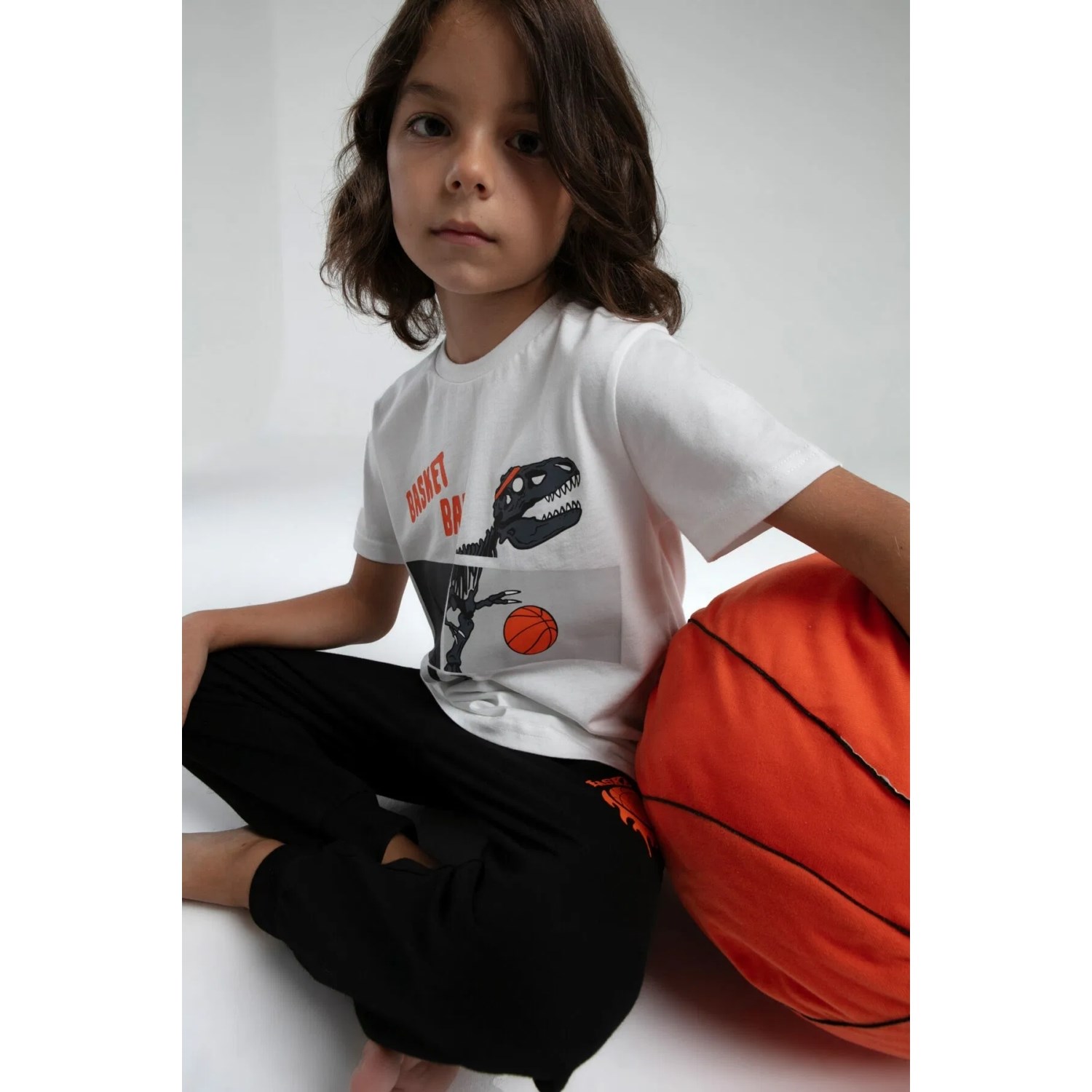 Roly Poly Pijama Takımı RP3535 Beyaz