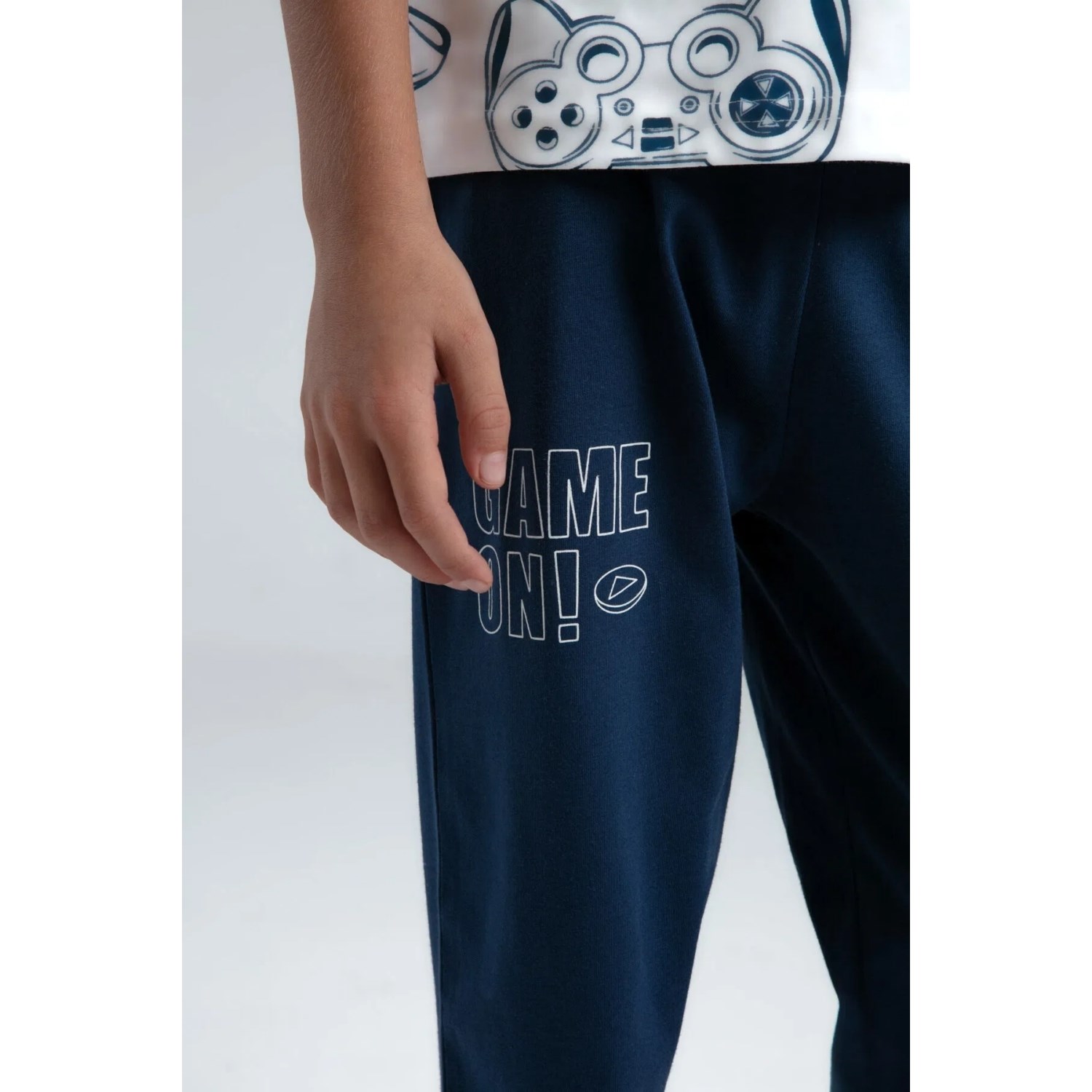 Roly Poly Pijama Takımı RP3540 Beyaz