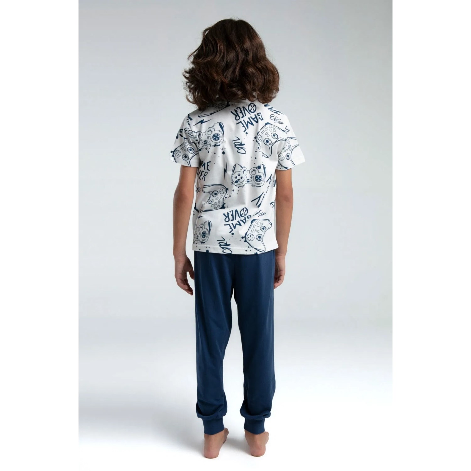Roly Poly Pijama Takımı RP3540 Beyaz