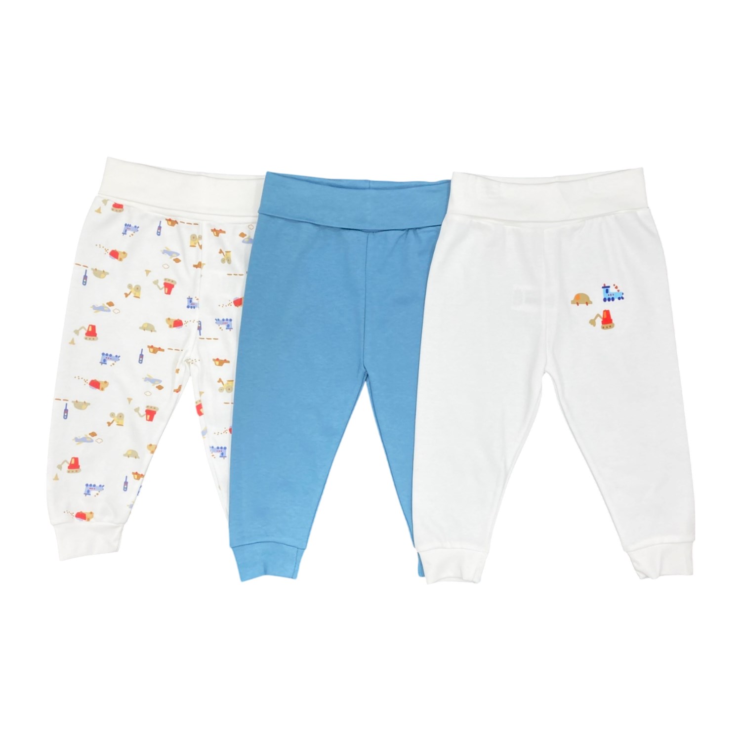Tiffany Baby Traffic Rider Theme 3'lü Patiksiz Pantolon 50006 Ekru