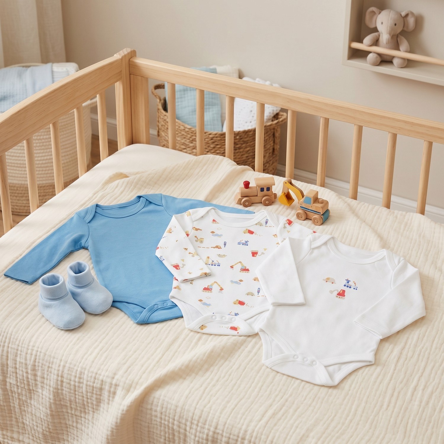 Tiffany Baby Traffic Rider Theme 3'lü Uzun Kol Body 50011