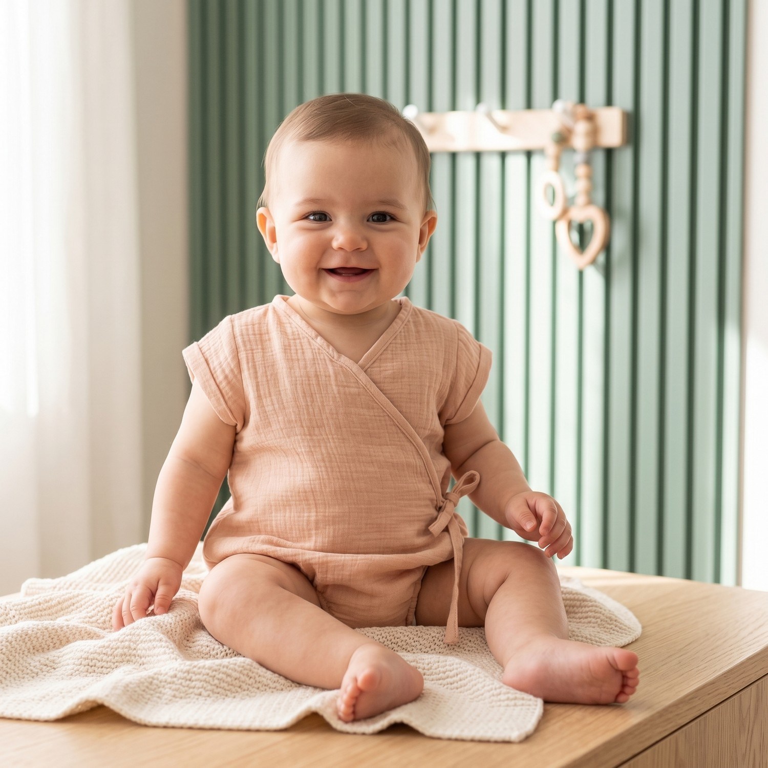 Tiffany Baby Müslin Theme Kruvaze Body 26022