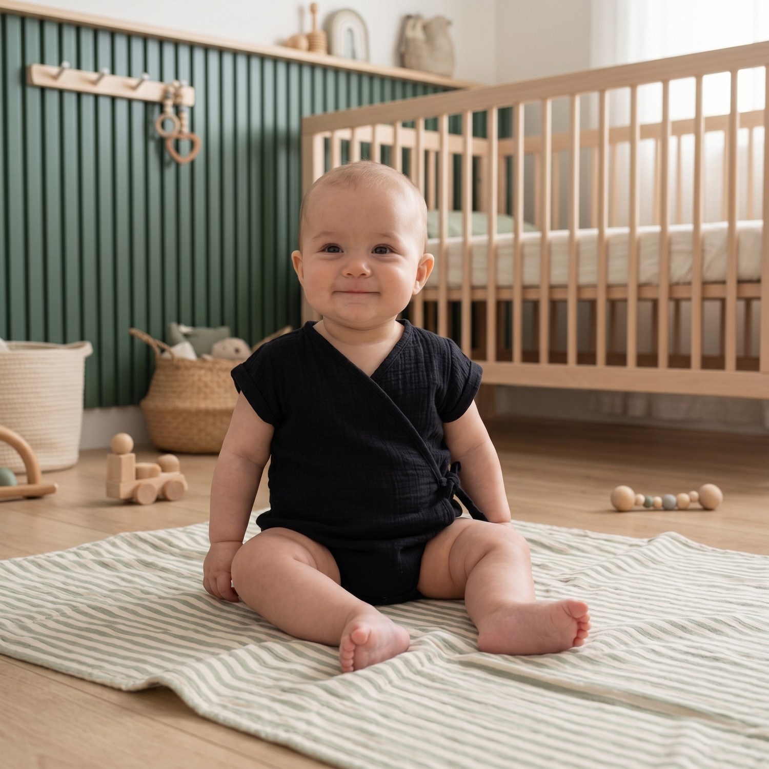 Tiffany Baby Müslin Theme Kruvaze Body 26022