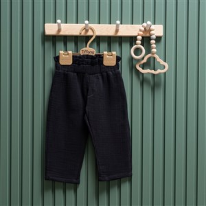 Tiffany Baby Müslin Theme Fırfırlı Pantolon 26031 Siyah