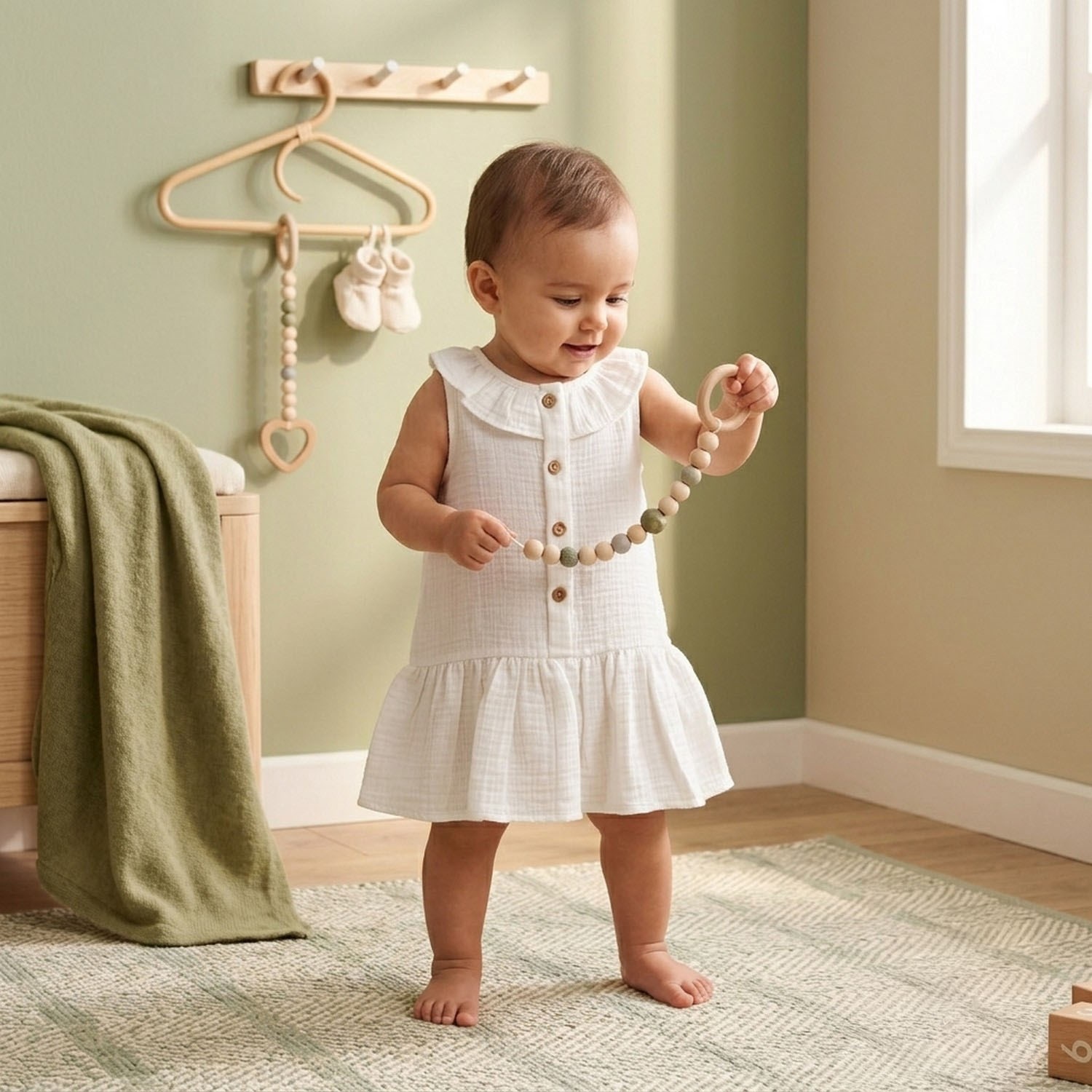 Tiffany Baby Müslin Theme Elbise 26086