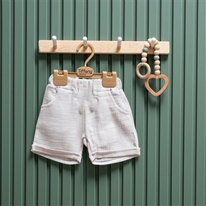 Tiffany Baby Müslin Theme Şort 26090 Gri
