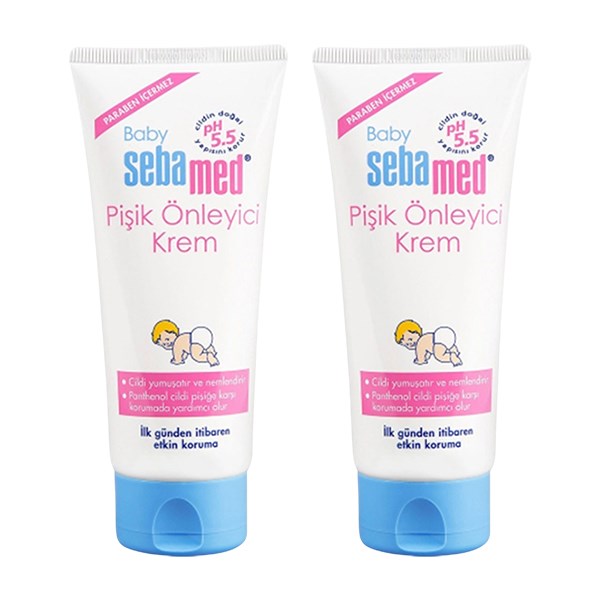 Sebamed Bebek Pişik Kremi 100 ml 2 Adet 
