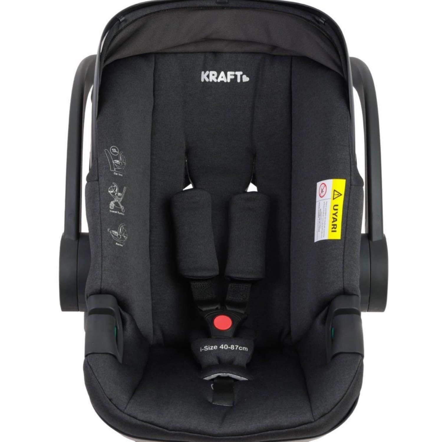 Kraft Armor Plus i-size 0-13 Oto Koltuğu Black