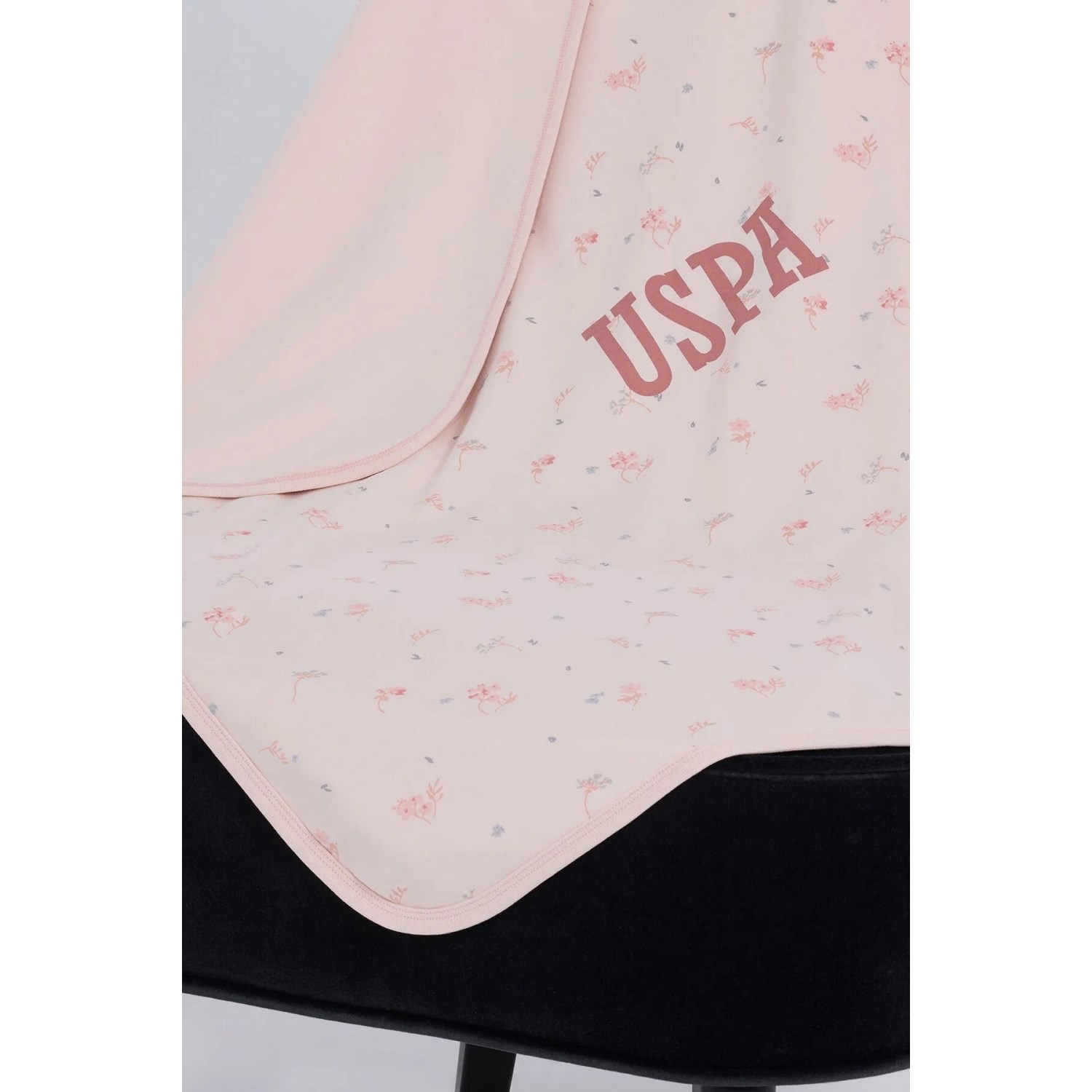 U.S. Polo Assn Bebek Battaniyesi USB2496 Pudra