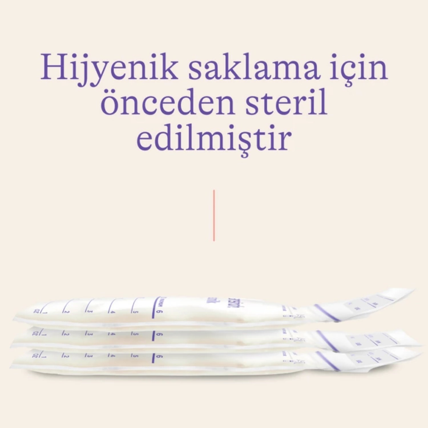 Lansinoh Süt Saklama Poşeti 50'li 40073 Şeffaf
