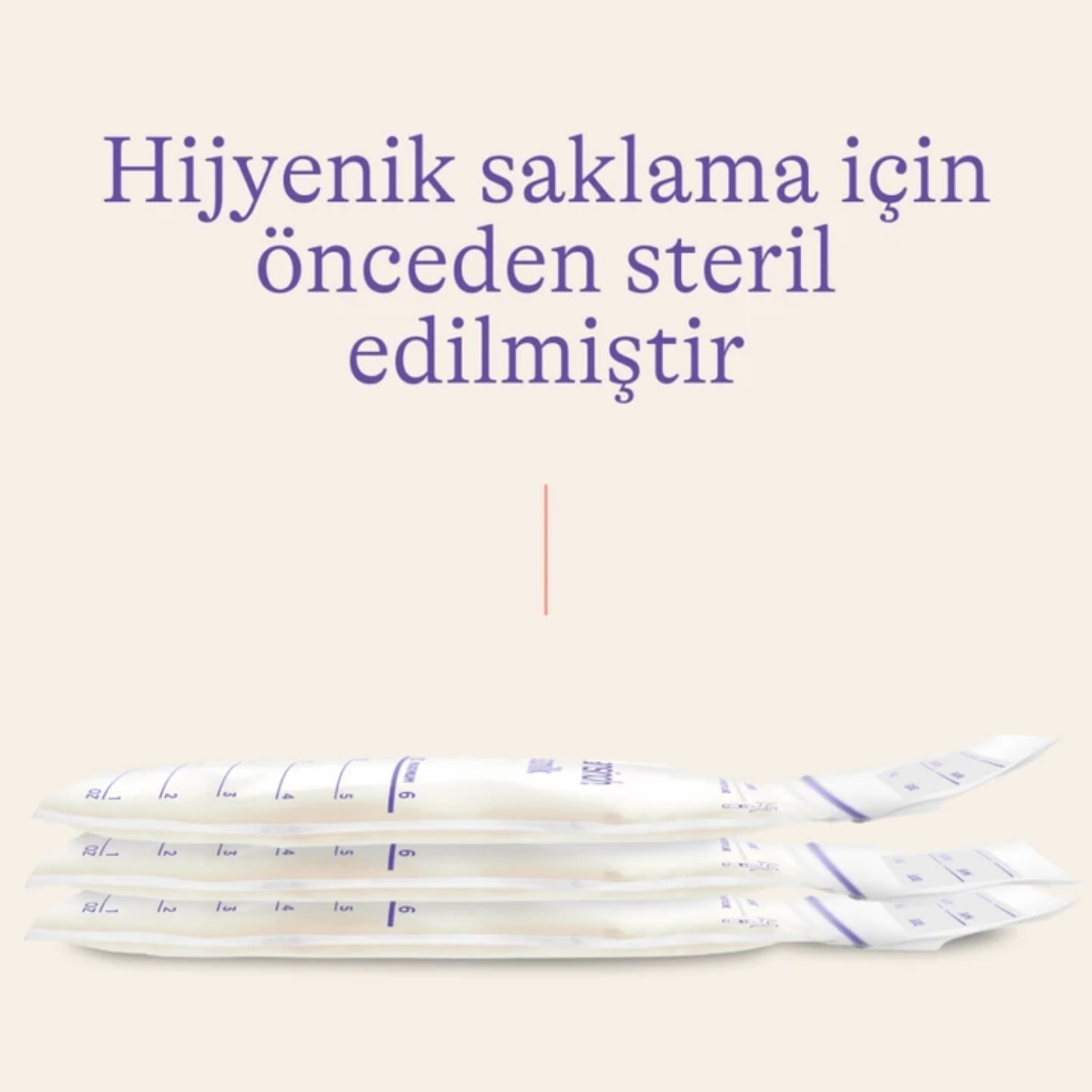 Lansinoh Süt Saklama Poşeti 50'li 40073 Şeffaf