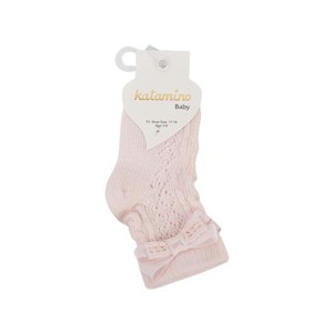 Katamino File Bebek Çorabı 46284 Pembe
