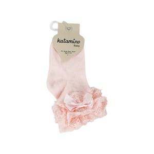 Katamino Tanla Aks Bebek Çorabı 46305 Pembe