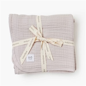 Andywawa Müslin Home Bebek Battaniye 105x120 Cm AC25870 Bej