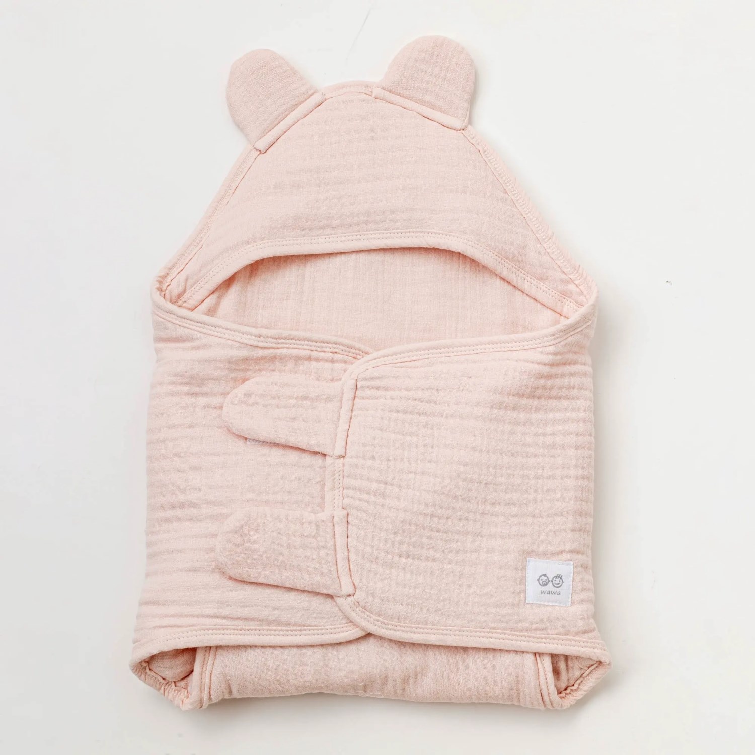 Andywawa Müslin Home Bebek Kundak AC25879 Pembe