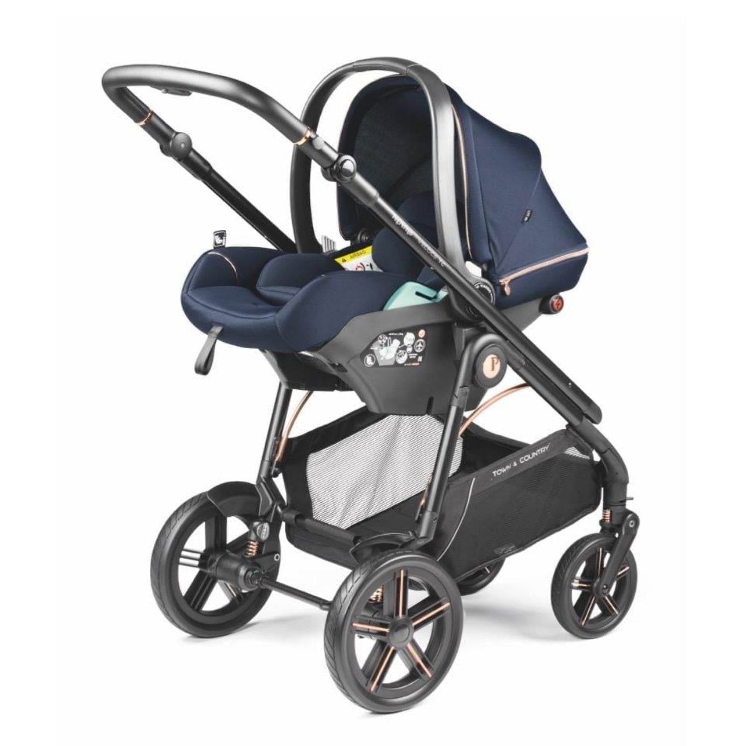 Peg Perego New Veloce TC SLK Travel Bebek Arabası Blue Shine