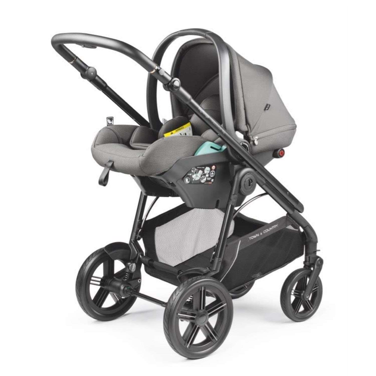 Peg Perego New Veloce TC SLK Travel Bebek Arabası City Grey