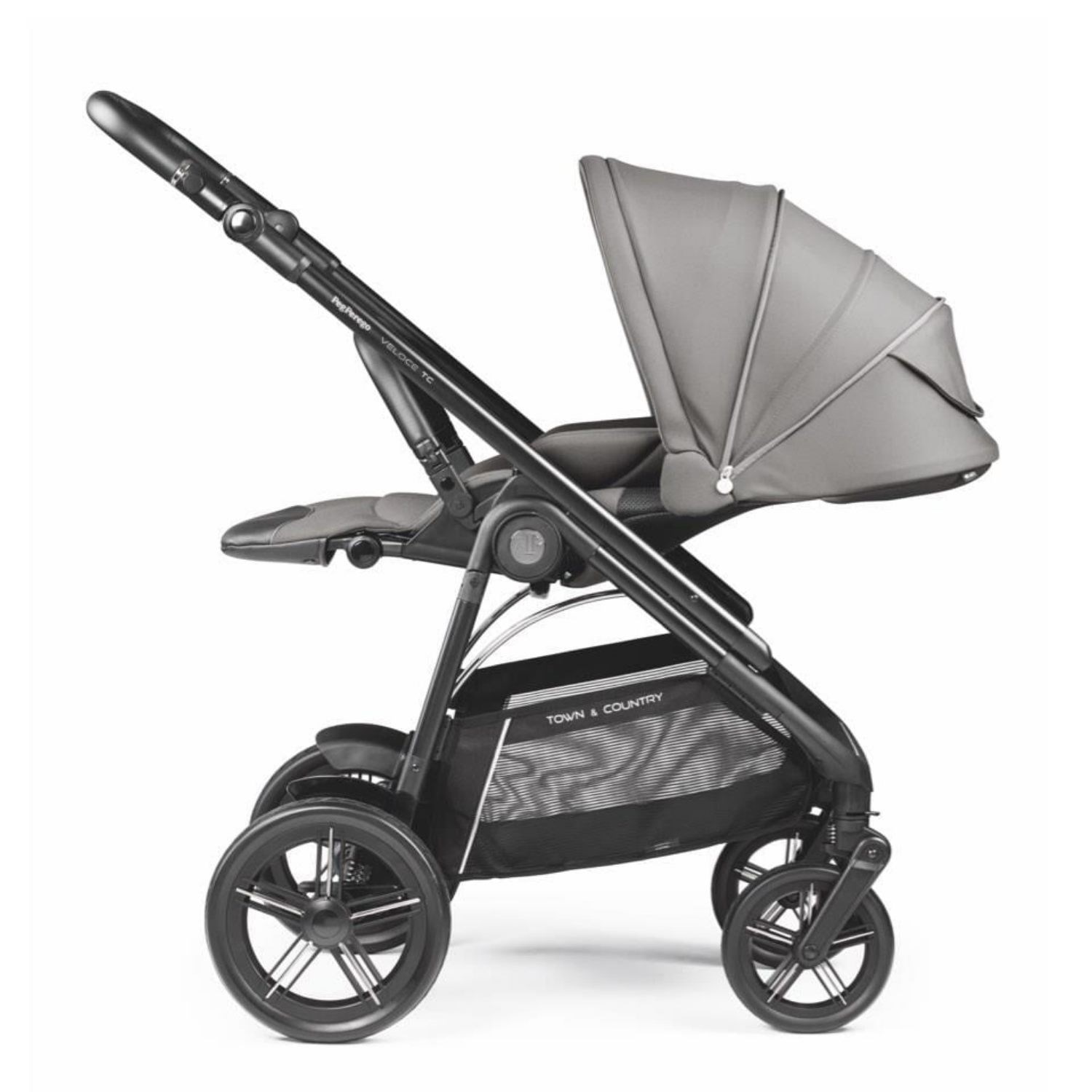 Peg Perego New Veloce TC SLK Travel Bebek Arabası City Grey