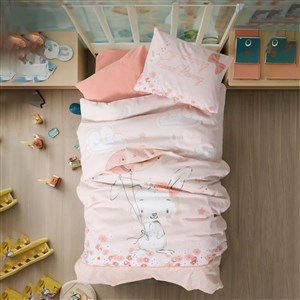 Cotton Box Bebek Nevresim Takımı 2000 Somon