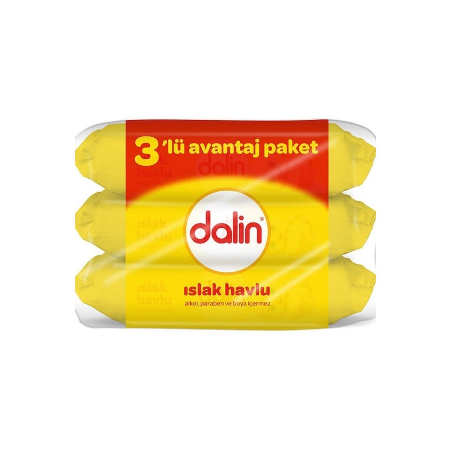 Dalin Klasik 3'lü Islak Mendil 56'lı 