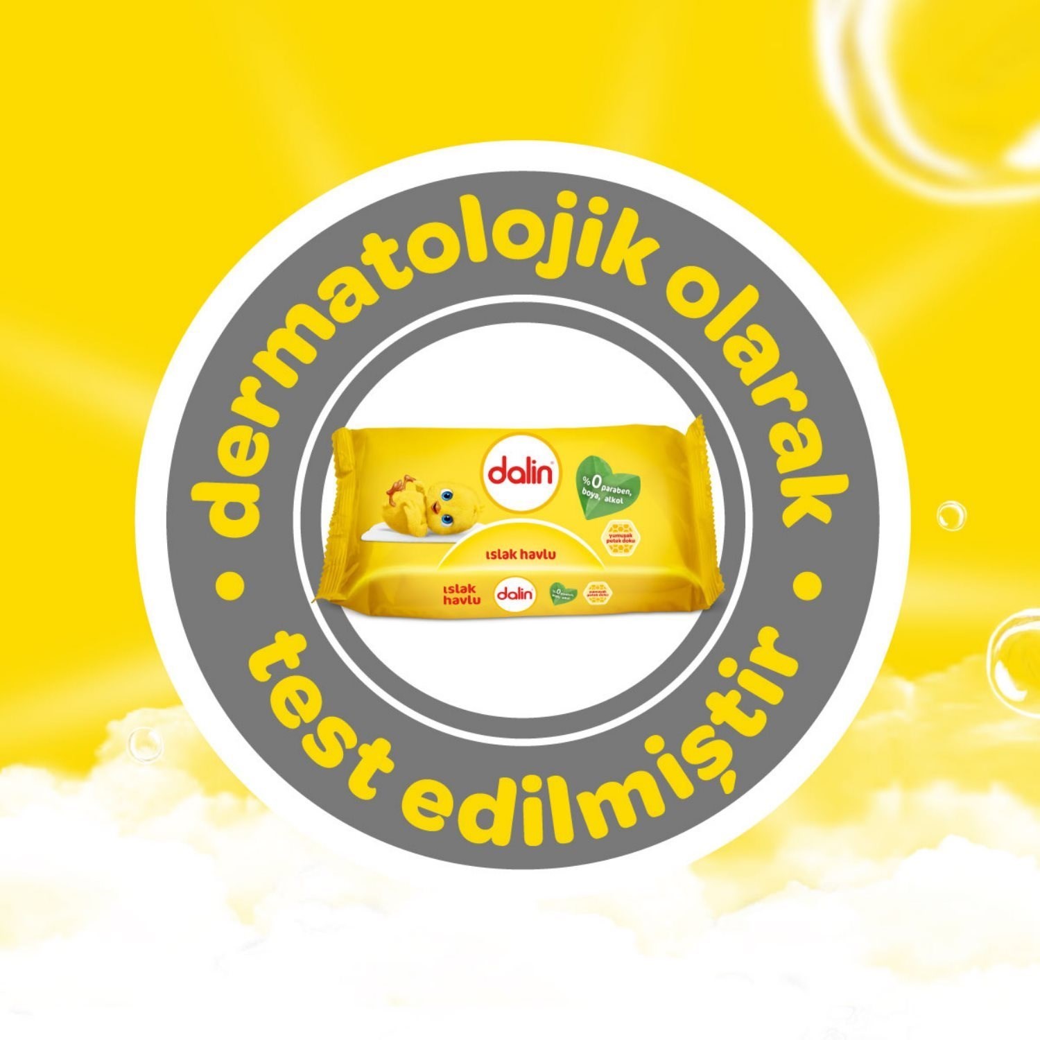 Dalin Klasik 3'lü Islak Mendil 56'lı 